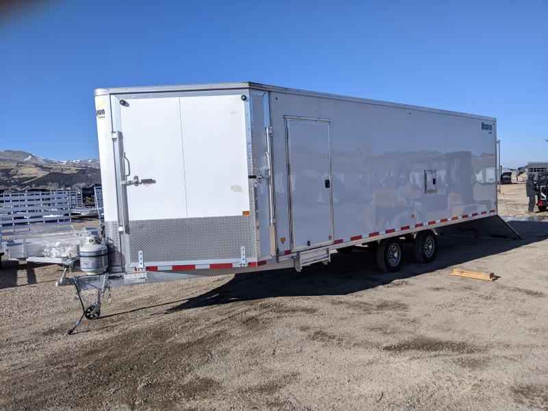 2023 Mission MES 101"X28' Deckover Snowmobile Trailer