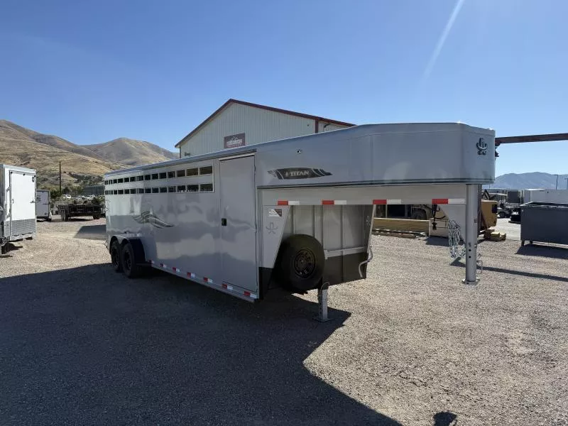 2026 Titan Trailers 24' Classic  Stock / Stock Combo Trailer
