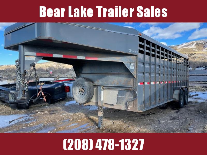 2014 Circle D 20' Stock Trailer Stock / Stock Combo Trailer 2014 Circle D 20' Stock Trailer Stock / Stock Combo Trailer