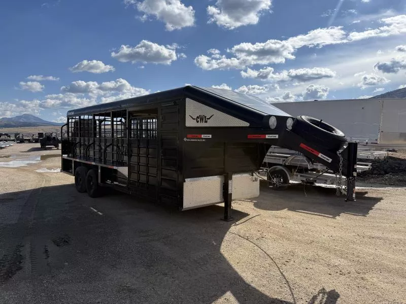 2021 Swift Built Trailers 22' Stock / Stock Combo Trailer