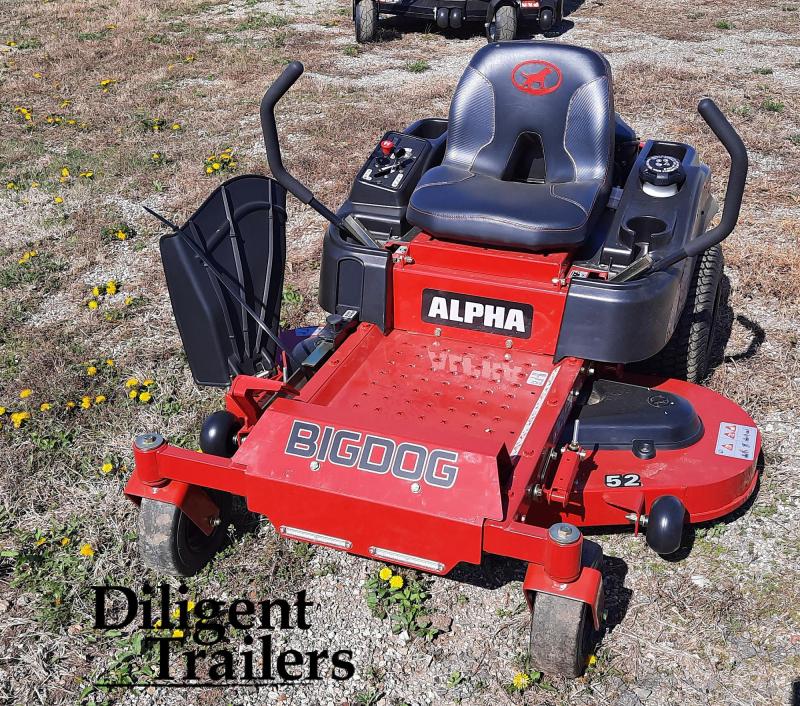 2019 Big Dog Mower Co Alpha 52" Zero Turn Lawn Mower 2019 Big Dog Mower Co Alpha 52" Zero Turn Lawn Mower