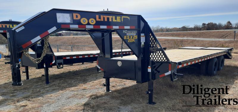 2023 Doolittle Trailer Mfg 102"x25' Tandem Axle 22K Deckover 