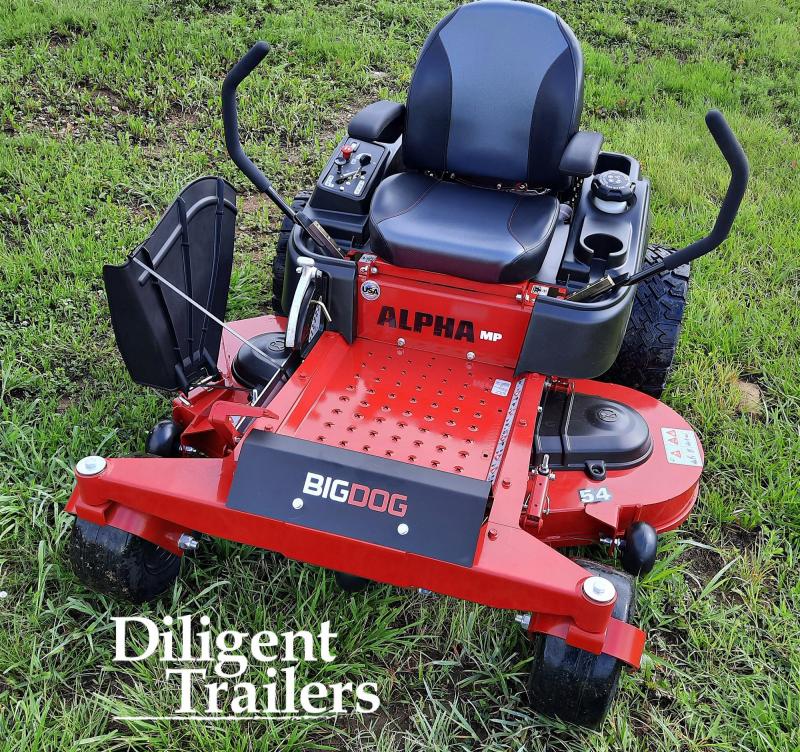 2021 Big Dog Mower Co Alpha MP 54 Zero Turn Lawn Mower 2021 Big Dog Mower Co Alpha MP 54 Zero Turn Lawn Mower