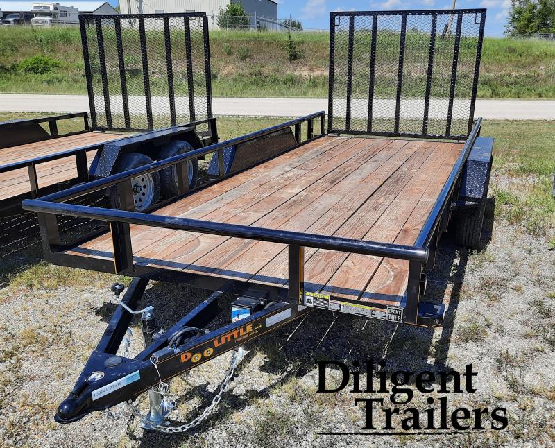 2023 Doolittle Trailer 77" x16' Tandem Axle 7K Utility Trailer 2023 Doolittle Trailer 77" x16' Tandem Axle 7K Utility Trailer