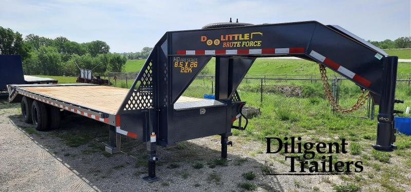 2022 Doolittle Trailer Mfg 102"x26' Tandem Axle 22K Deckover 2022 Doolittle Trailer Mfg 102"x26' Tandem Axle 22K Deckover