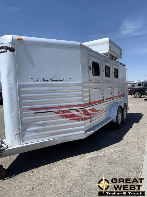 2001 Bloomer bumper pull 3 Horse Trailer 2001 Bloomer bumper pull 3 Horse Trailer