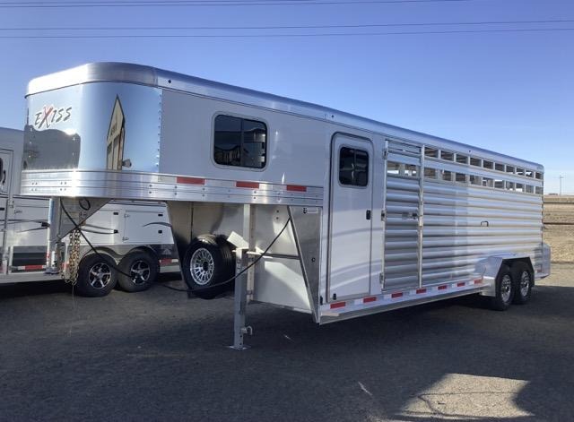 2022 Exiss Stock Trailer with Tack Room 2022 Exiss Stock Trailer with Tack Room