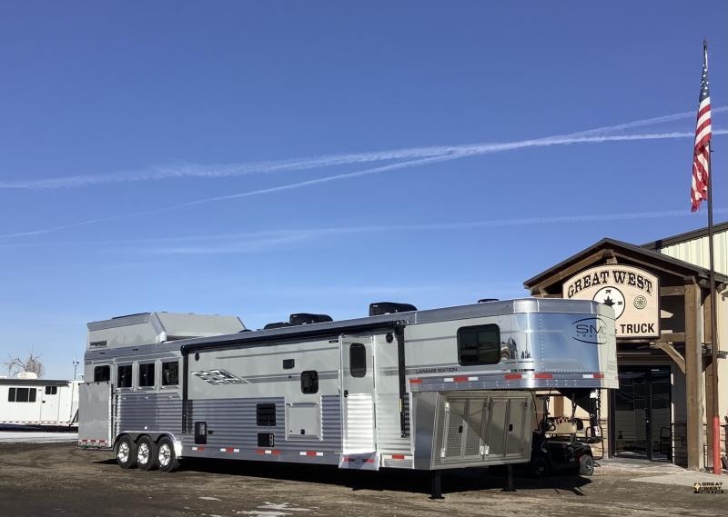 2022 SMC Horse Trailers SL8418SSRB9UT 4HS SLANT GN Other Trailer 2022 SMC Horse Trailers SL8418SSRB9UT 4HS SLANT GN Other Trailer