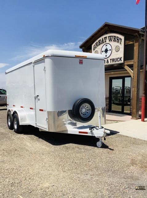 2022 W-W Trailer 16 Ft. Cargo Carrier 7 Ft. Tall with Full Drop Ramp 2022 W-W Trailer 16 Ft. Cargo Carrier 7 Ft. Tall with Full Drop Ramp