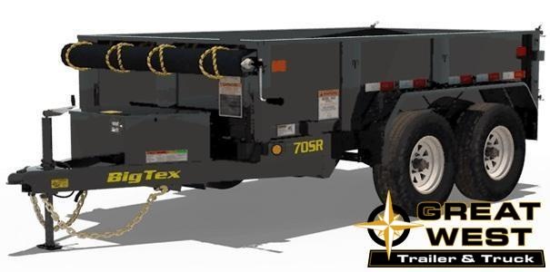 2020 Big Tex Trailers 70sr 10 5w Dump Trailer Great West