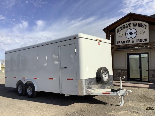 2022 W-W 20ft Cargo Carrier 7' Tall Trailer With Double Rear Doors 2022 W-W 20ft Cargo Carrier 7' Tall Trailer With Double Rear Doors
