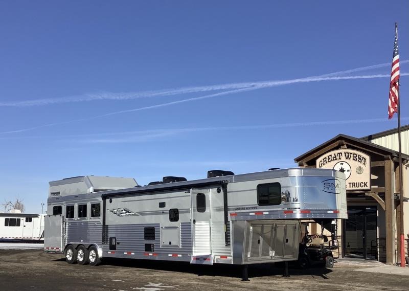 2022 SMC Horse Trailers SL8418SSRB9UT 4HS SLANT GN Other Trailer 2022 SMC Horse Trailers SL8418SSRB9UT 4HS SLANT GN Other Trailer