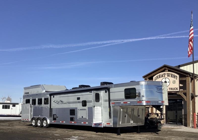 2022 SMC Horse Trailers SL8418SSRB9UT 4HS SLANT GN Other Trailer 2022 SMC Horse Trailers SL8418SSRB9UT 4HS SLANT GN Other Trailer