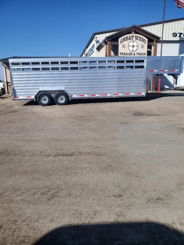 2020 Exiss Trailers 24ft Stock Trailer Livestock Trailer 2020 Exiss Trailers 24ft Stock Trailer Livestock Trailer