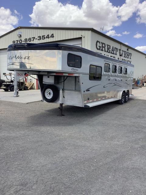 2017 Trails West 20ft. 4 Horse Stock / Stock Combo Trailer 2017 Trails West 20ft. 4 Horse Stock / Stock Combo Trailer