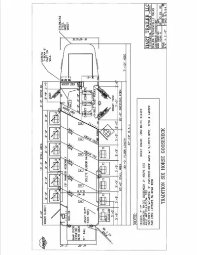 2027 Hart Trailers Tradition 6H Smarttack
