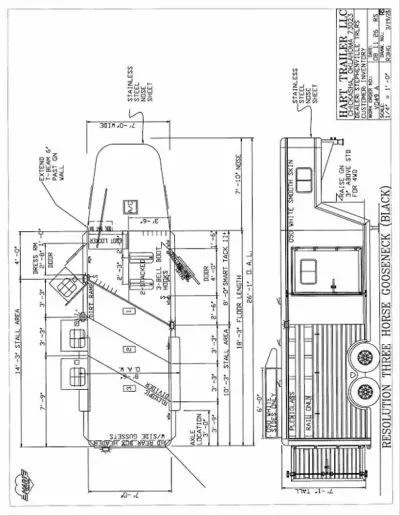 2027 Hart Trailers Resolution 3H Smarttack II