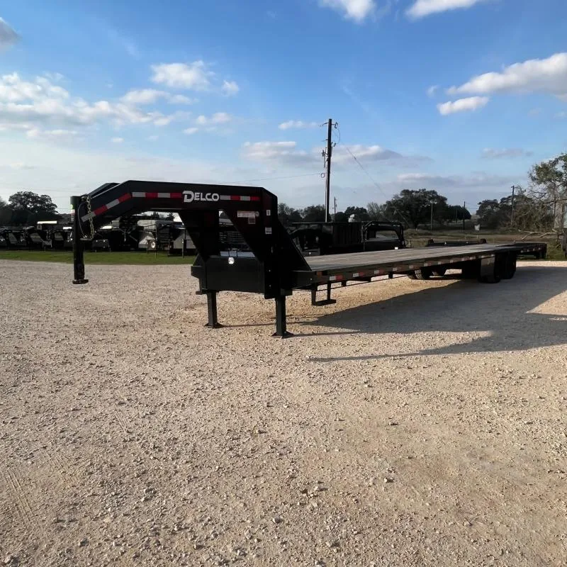 2026 Delco Trailers 40' FH40 Flatbed Trailer