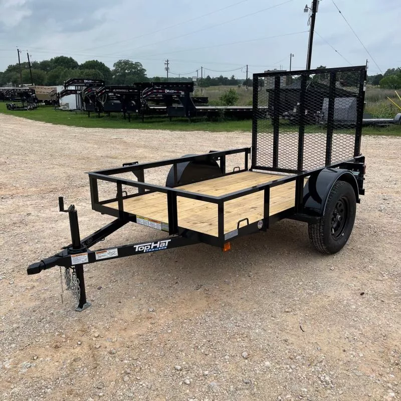 2025 Top Hat Trailers 8' X8X60-2.9N-R Utility Trailer