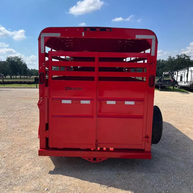 new Stock / Stock Combo Trailers Delco Trailers  for sale, in Hallettsville, TX Thumbnail 3