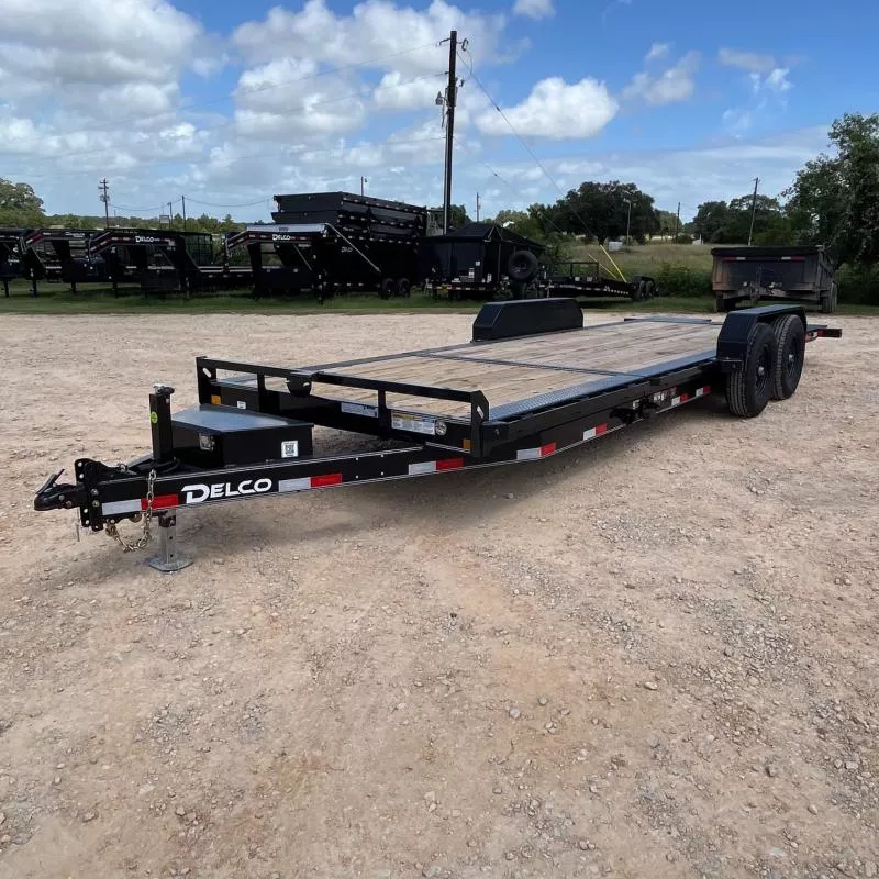 2026 Delco Trailers 24' Tilt Trailer Equipment Trailer