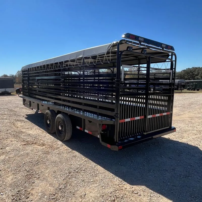 new Stock / Stock Combo Trailers Delco Trailers  for sale, in Hallettsville, TX Thumbnail 2