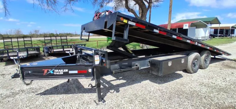 2025 East Texas 24' Tilt Trailer Equipment Trailer
