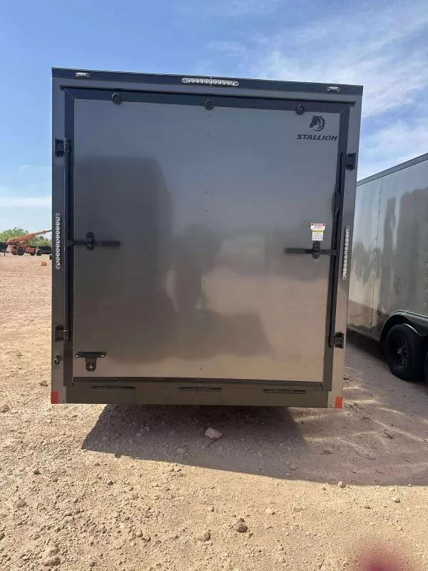 used Cargo (Enclosed) Trailers Stallion  for sale, in Hallettsville, TX Thumbnail 2