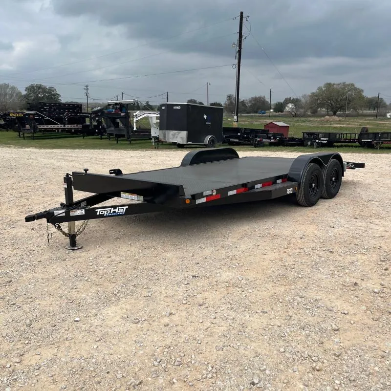 2026 Top Hat Trailers 18' RS10-18X83-9.9E-M Car / Racing Trailer