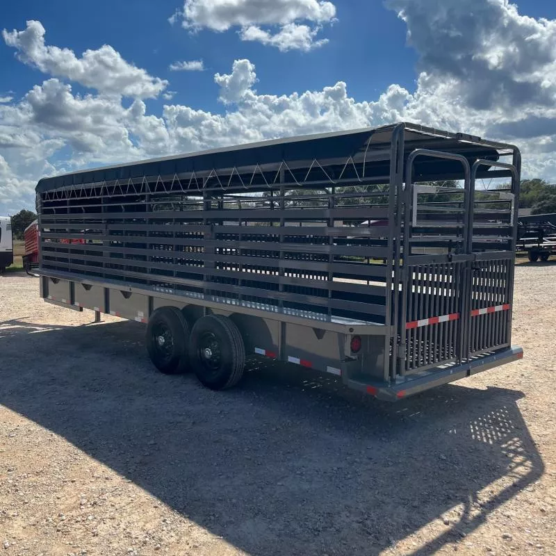 new Stock / Stock Combo Trailers Delco Trailers  for sale, in Hallettsville, TX Thumbnail 2