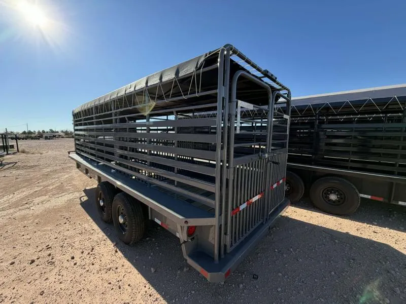 new Stock / Stock Combo Trailers Delco Trailers  for sale, in Hallettsville, TX Thumbnail 5