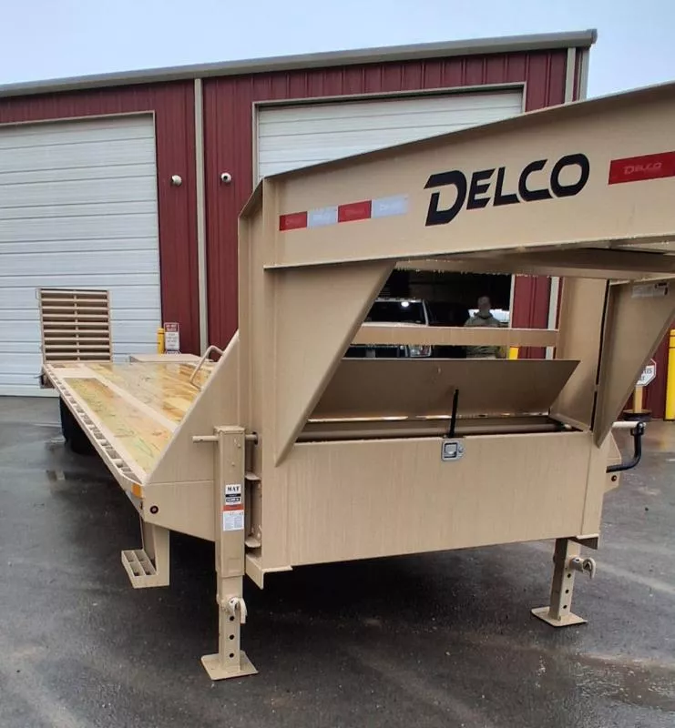 2026 Delco Trailers 32' 102"X32' GN FLATBED TRAILER MR Flatbed Trailer