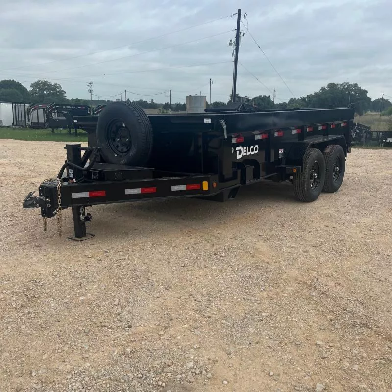 2024 Delco Trailers 14' D314A72ESWK Dump Trailer