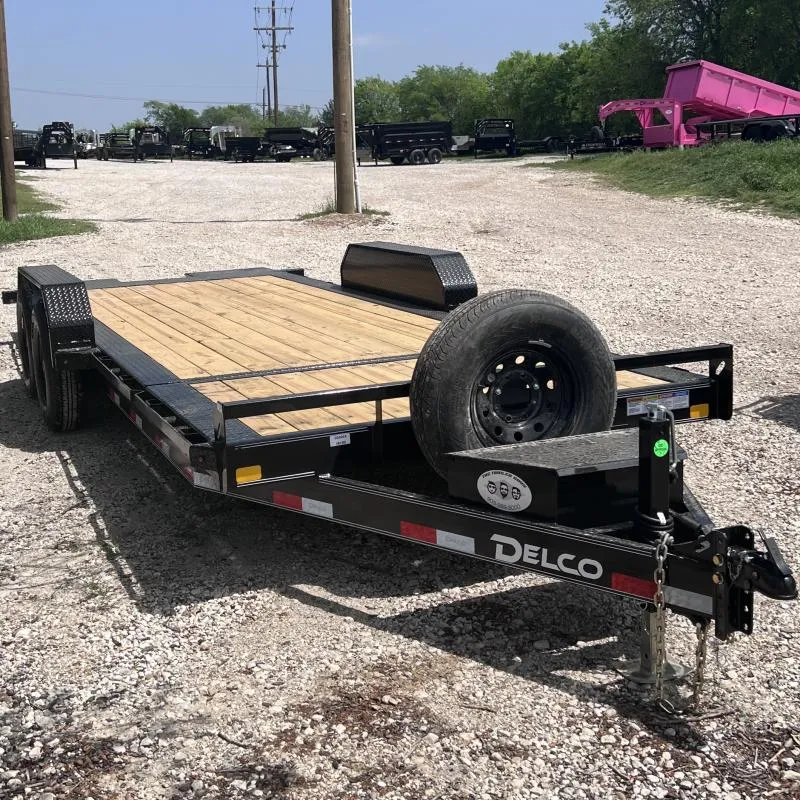 2026 Delco Trailers 20' Tilt Trailer Equipment Trailer