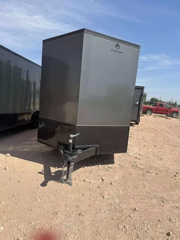 used Cargo (Enclosed) Trailers Stallion  for sale, in Hallettsville, TX Thumbnail 4