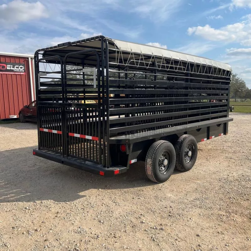 new Stock / Stock Combo Trailers Delco Trailers  for sale, in Hallettsville, TX Thumbnail 5