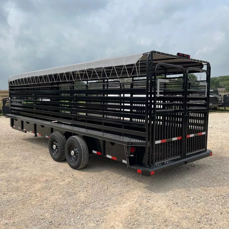 new Stock / Stock Combo Trailers Delco Trailers  for sale, in Hallettsville, TX Thumbnail 2