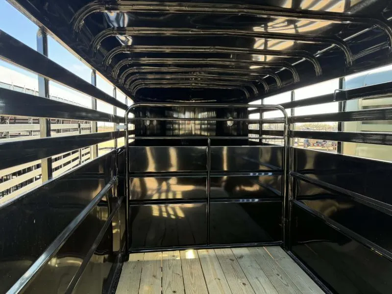 2026 Delco Trailers 16' S616 Stock / Stock Combo Trailer