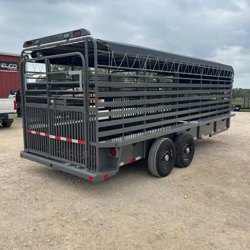 new Stock / Stock Combo Trailers Delco Trailers  for sale, in Hallettsville, TX Thumbnail 5