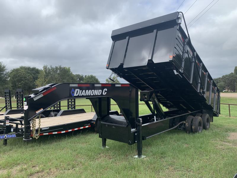 2022 96X20 DECK OVER DUMP GOOSENECK 25K Diamond C Trailers 2022 96X20 DECK OVER DUMP GOOSENECK 25K Diamond C Trailers