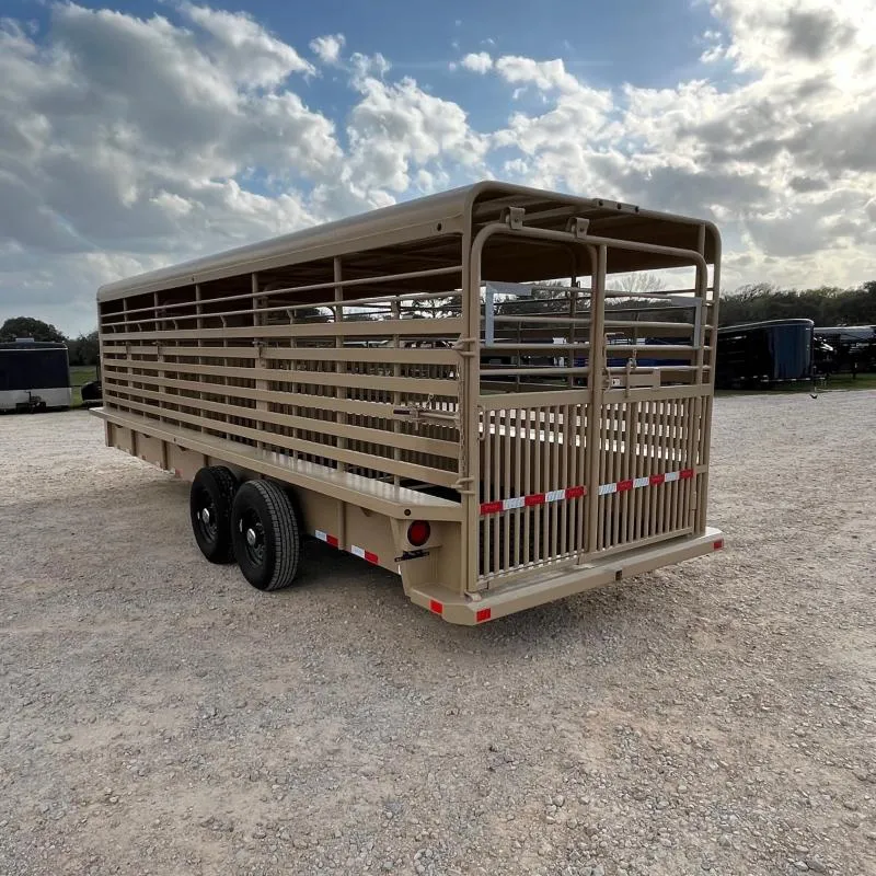 new Stock / Stock Combo Trailers Delco Trailers  for sale, in Hallettsville, TX Thumbnail 2