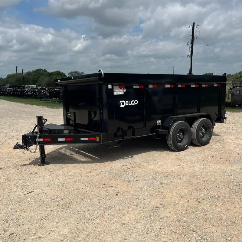 2025 Delco Trailers 14' D314 Dump Trailer