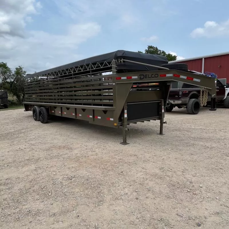 new Stock / Stock Combo Trailers Delco Trailers  for sale, in Hallettsville, TX Thumbnail 5
