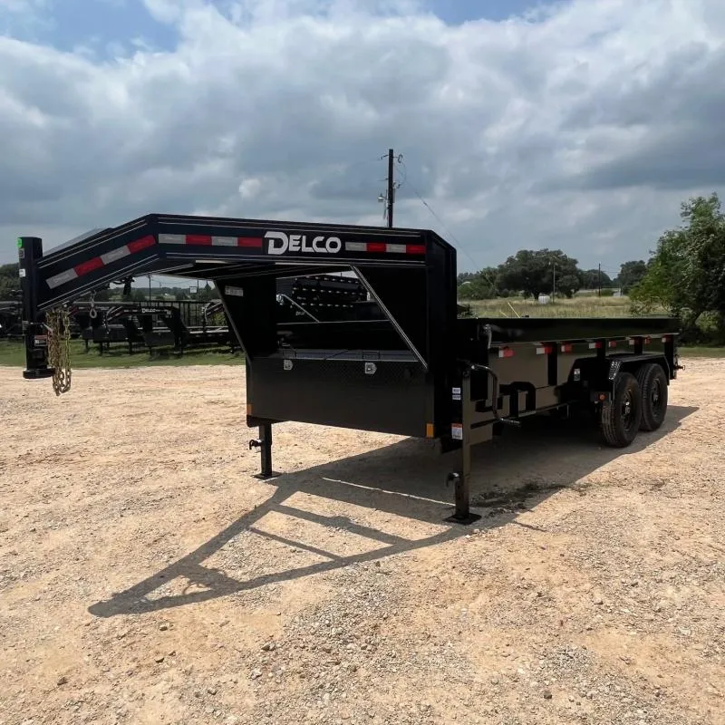 2026 Delco Trailers 16' D416 Dump Trailer
