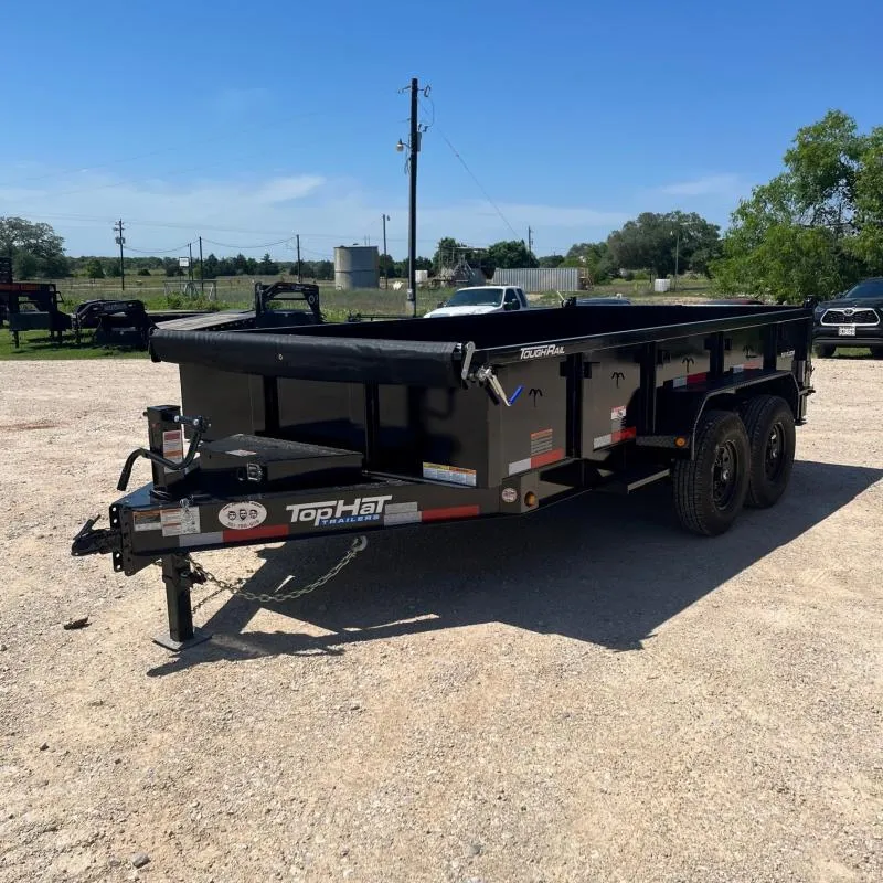 2026 Top Hat Trailers 14' DE14-14X83-14E-F Dump Trailer