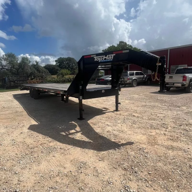 used Equipment / Flatbed Trailers Top Hat Trailers  for sale, in Hallettsville, TX Thumbnail 5