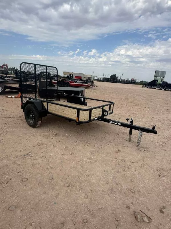 2026 Delco Trailers 8' U008 Utility Trailer
