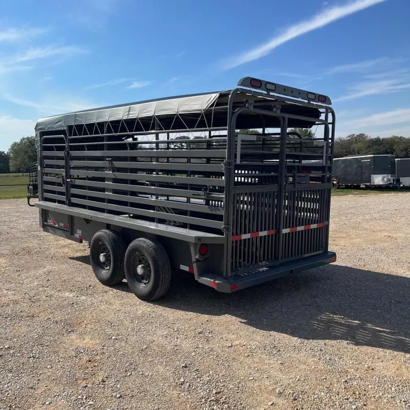 new Stock / Stock Combo Trailers Delco Trailers  for sale, in Hallettsville, TX Thumbnail 2