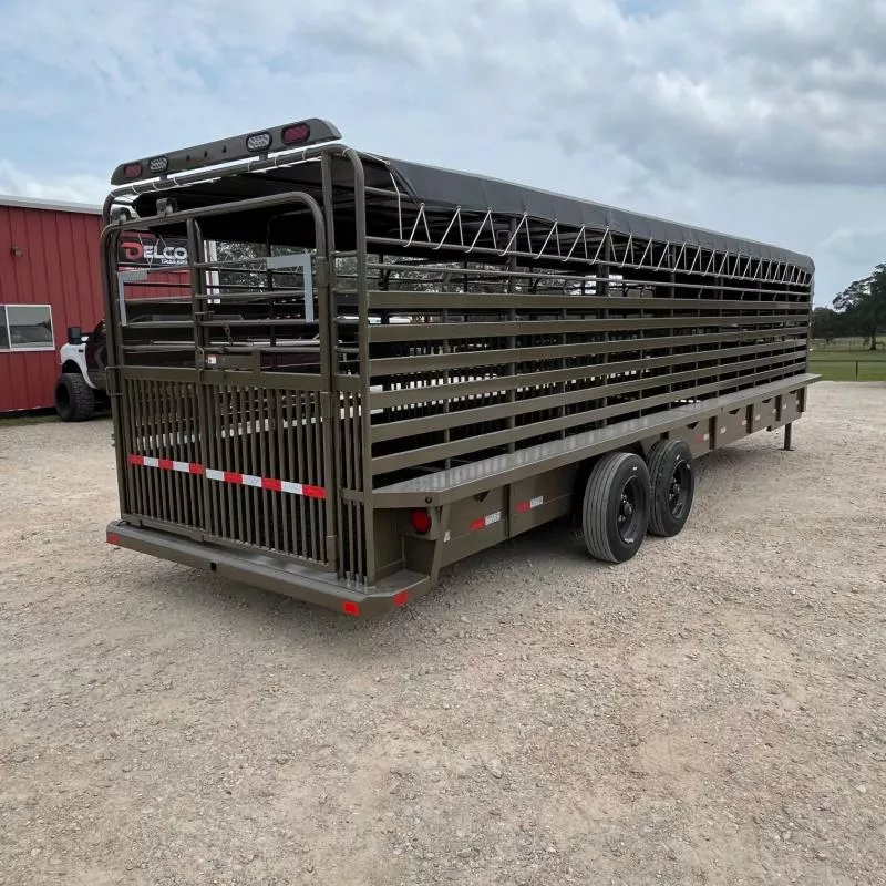 new Stock / Stock Combo Trailers Delco Trailers  for sale, in Hallettsville, TX Thumbnail 4