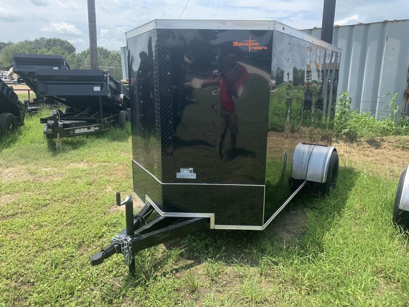 2022 Salvation Trailers 5X10 CARGO 7K GVW FULL REAR DOOR The Trailer